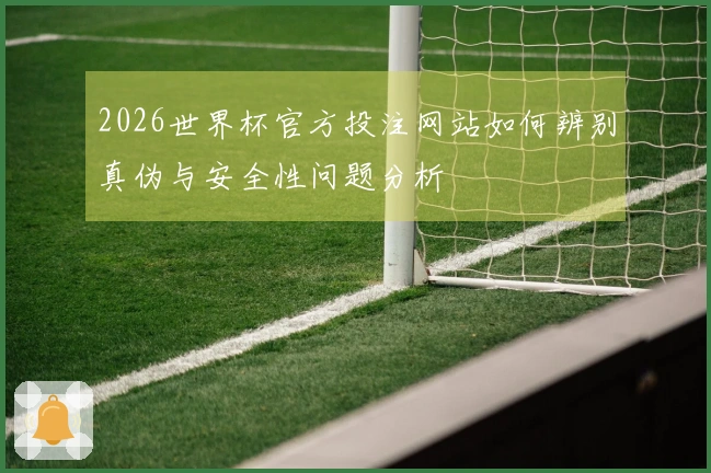 2026世界杯官方投注网站如何辨别真伪与安全性问题分析