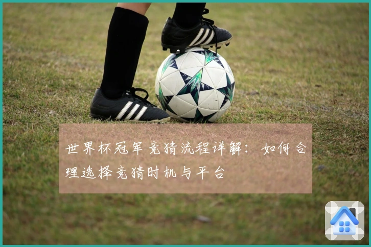 世界杯冠军竞猜流程详解:如何合理选择竞猜时机与平台